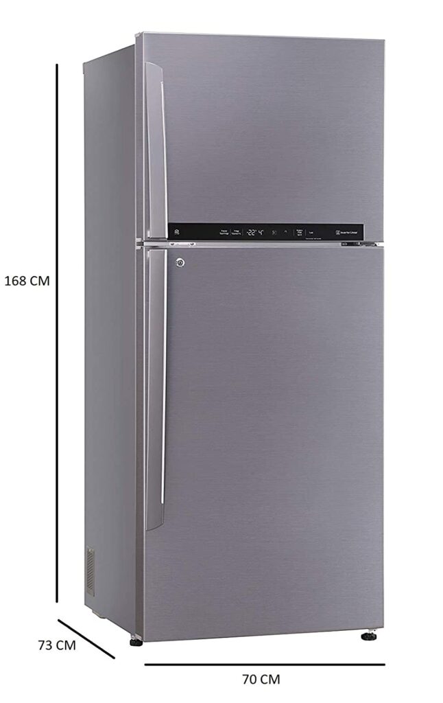 LG refrigerator 437 liters capacity
