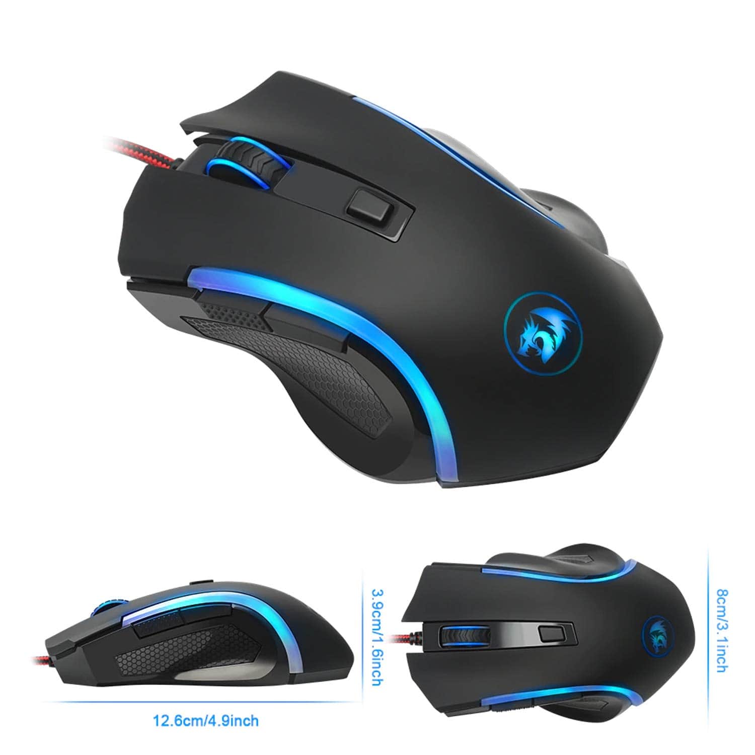 Best Gaming Mouse Under 1000 [ 7200 DPI And 8 Buttons ]