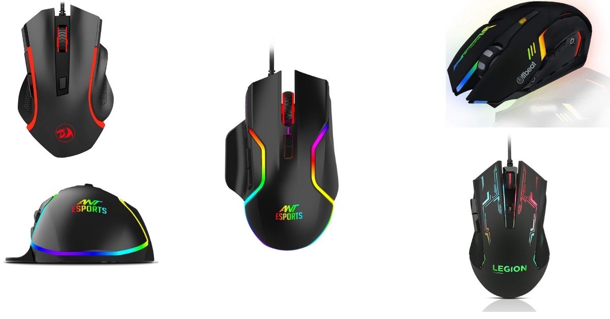 Best gaming mouse under 1000 [ 7200 DPI and 8 buttons ]