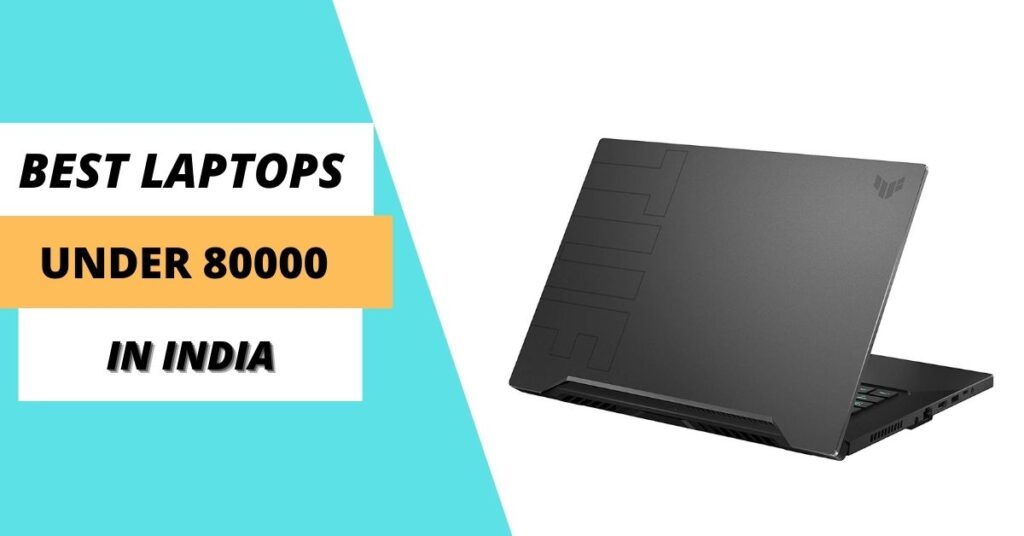 best laptop under 80000