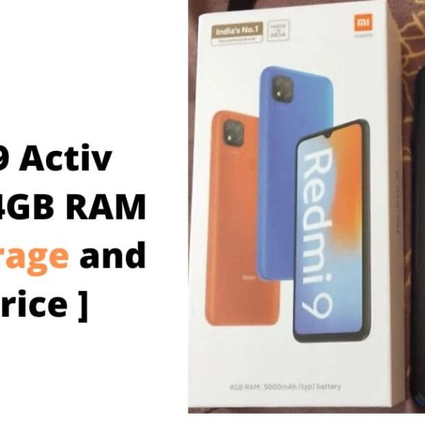 Redmi 9 Activ review [ 4GB RAM 64GB storage and best price ]