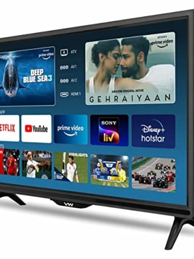 VW 60 cm (24 inches) HD Ready Smart LED TV [ 720p 24-Inches size ]