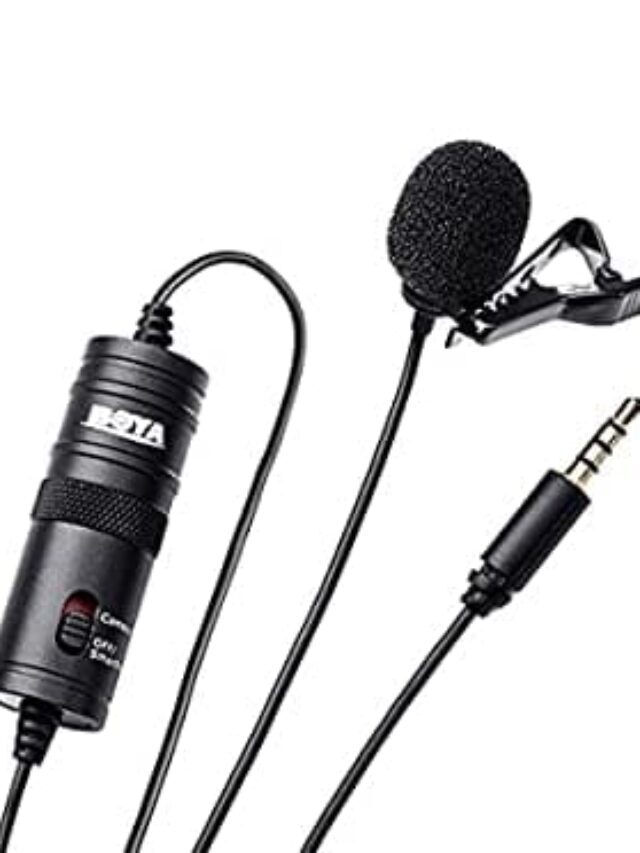 Boya BYM1 best mic for youtube and voice recording
